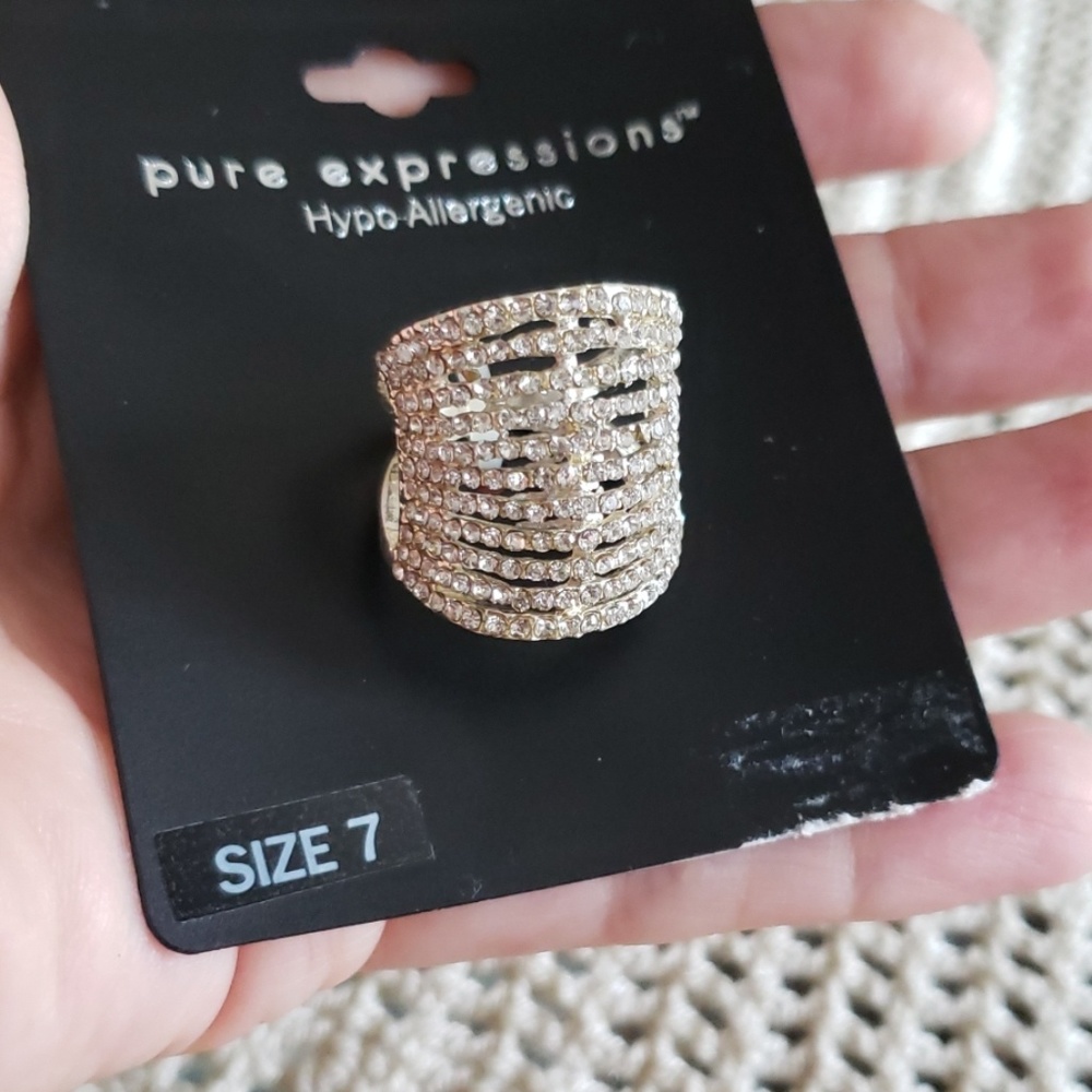 2 Pure Expressions Fashion Rings - Picture 4 of 7